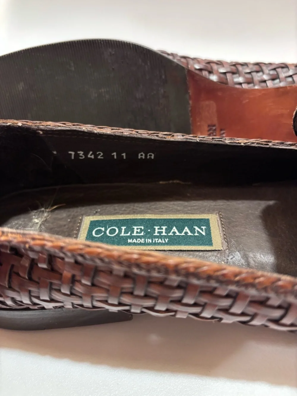 Cole Haan Leather Loafers Size 11 - Picture 4 of 7